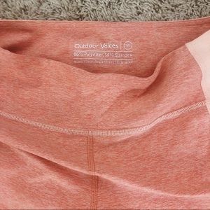 OUTDOOR VOICES LEGGINGS BRAND NEW